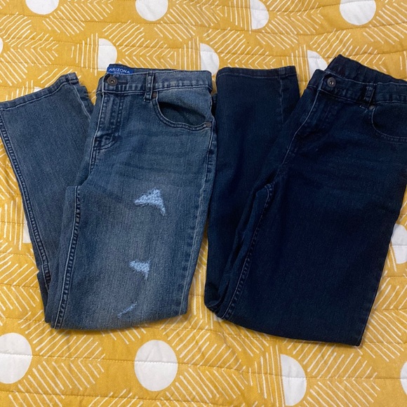 Arizona Jean Company Other - Arizona Boys Jeans Slim Fit Size 12 Husky Lot of 2